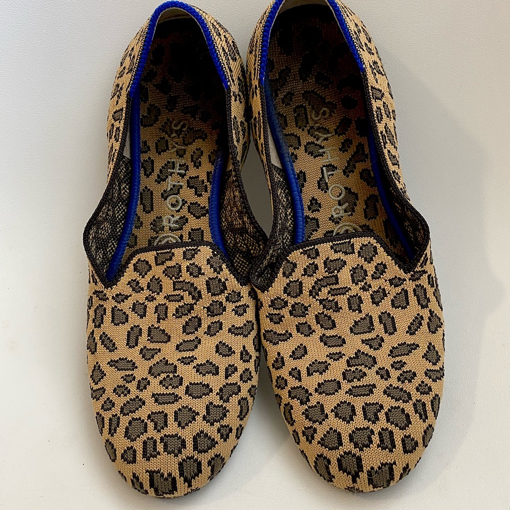 Rothy’s Cheetah Loafer size 8